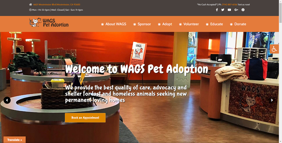 WAGS Pet Adoption WAGS Pet Adoption
