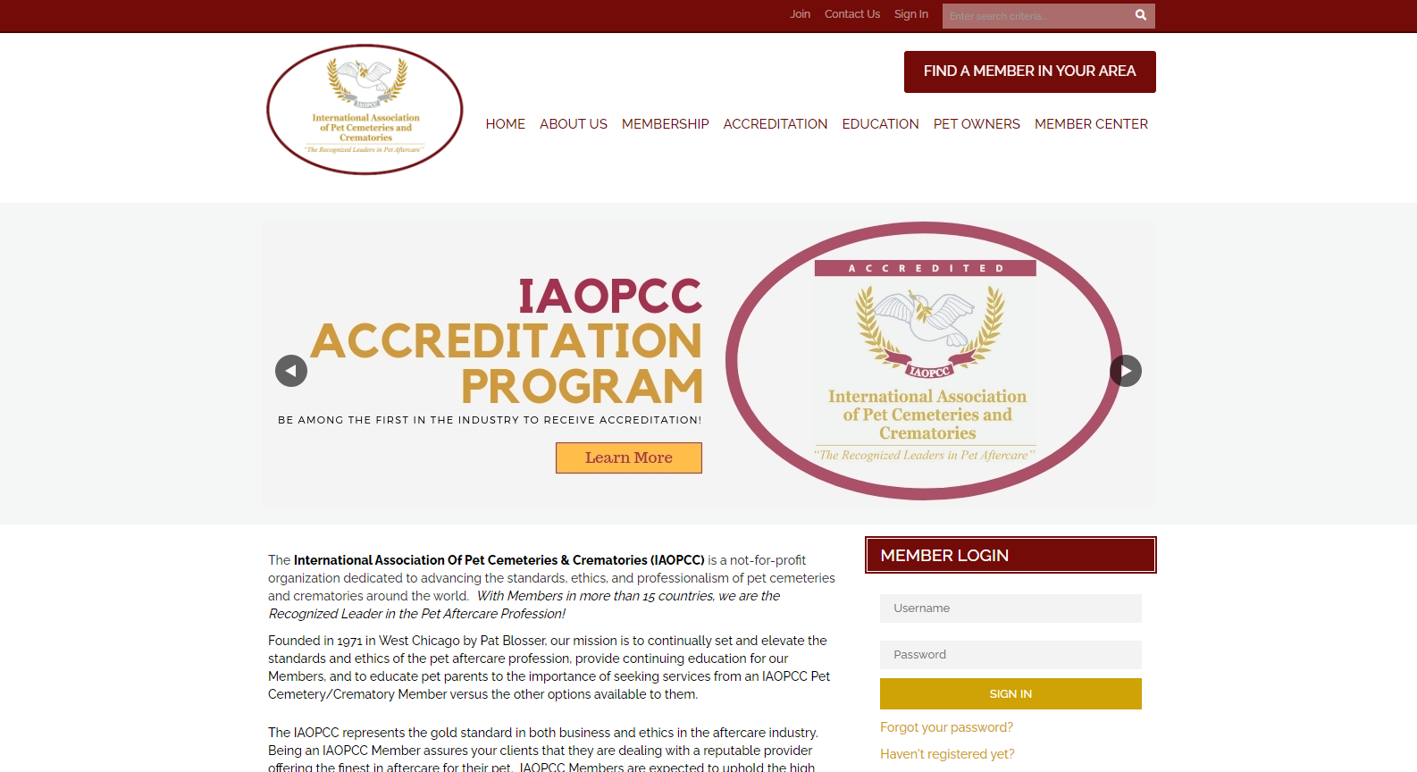 International Association Of Pet Cemeteries & Crematories International Association Of Pet Cemeteries & Crematories